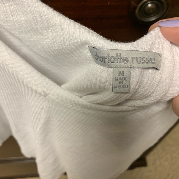 CHARLOTTE RUSSE CROP TOP ✨ NWOT - Picture 3 of 3